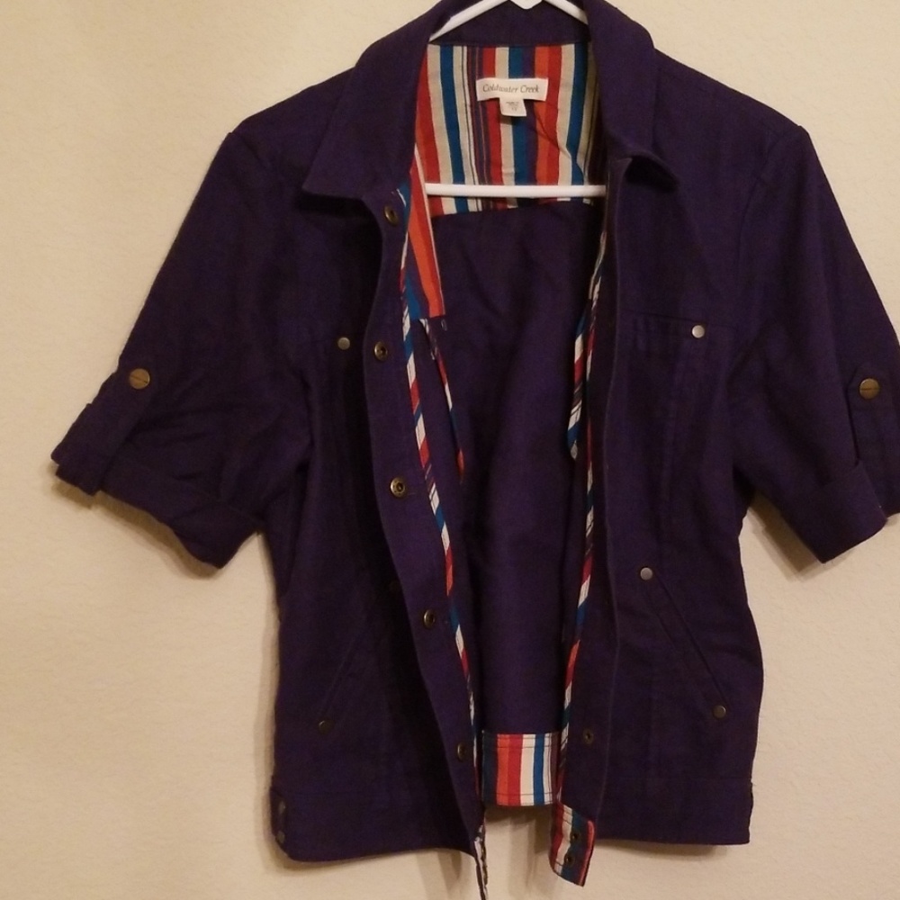 Coldwater Creek Jean Jacket